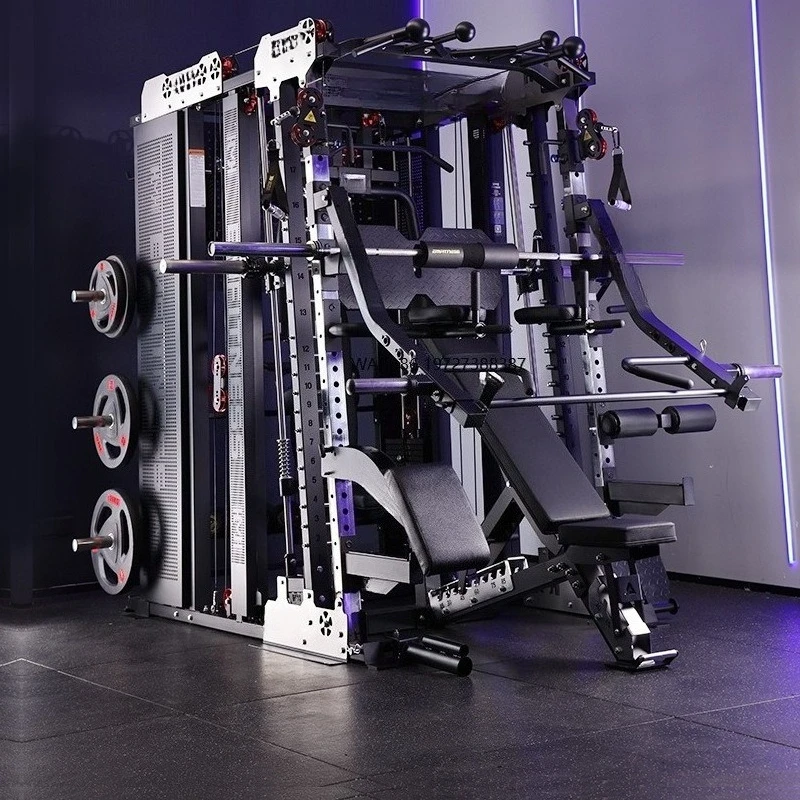 Home Gym Machine - NEW Commercial Smith Machine With Storage