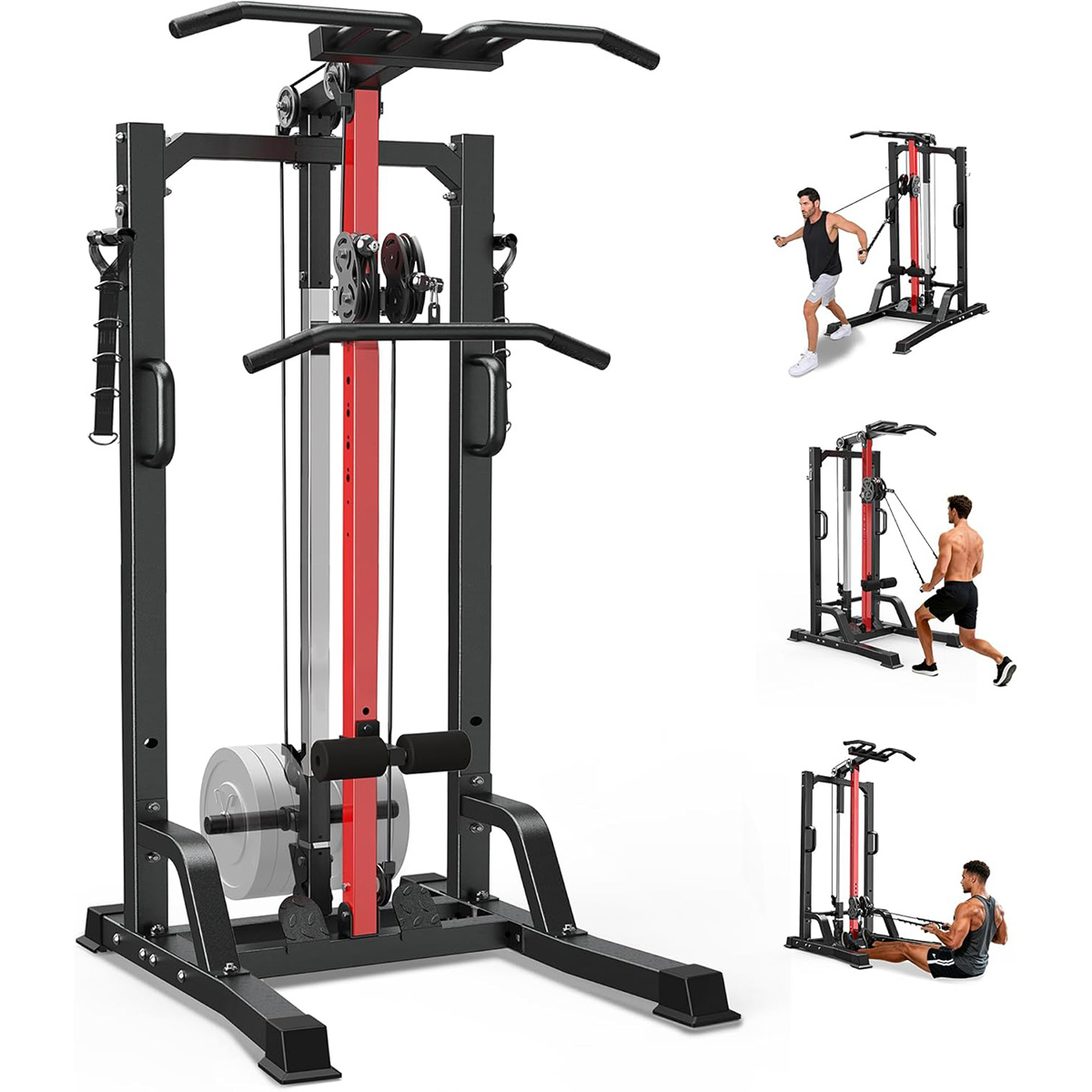 Home Gym Machine - Pooboo Home Gym Machine - High/Low