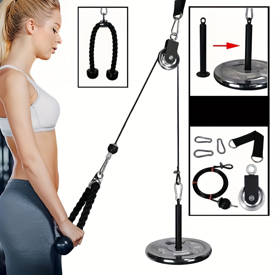 Home Gym Diy Pulley System - DIY Cable Pulley System Home Gym