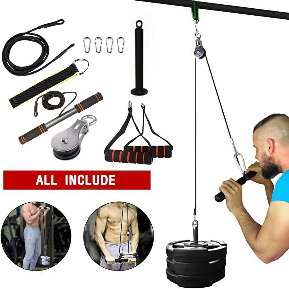Home Gym Diy Pulley System - Fitness Pulley Cable System DIY Heavy