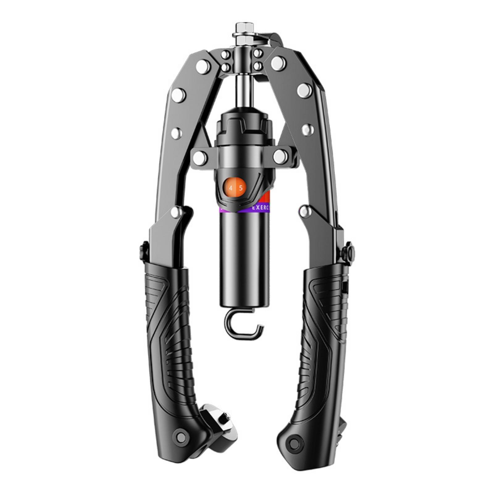 Home Gym Upper Body Workout - Arm Strength Trainer Adjustable Resistance Spring