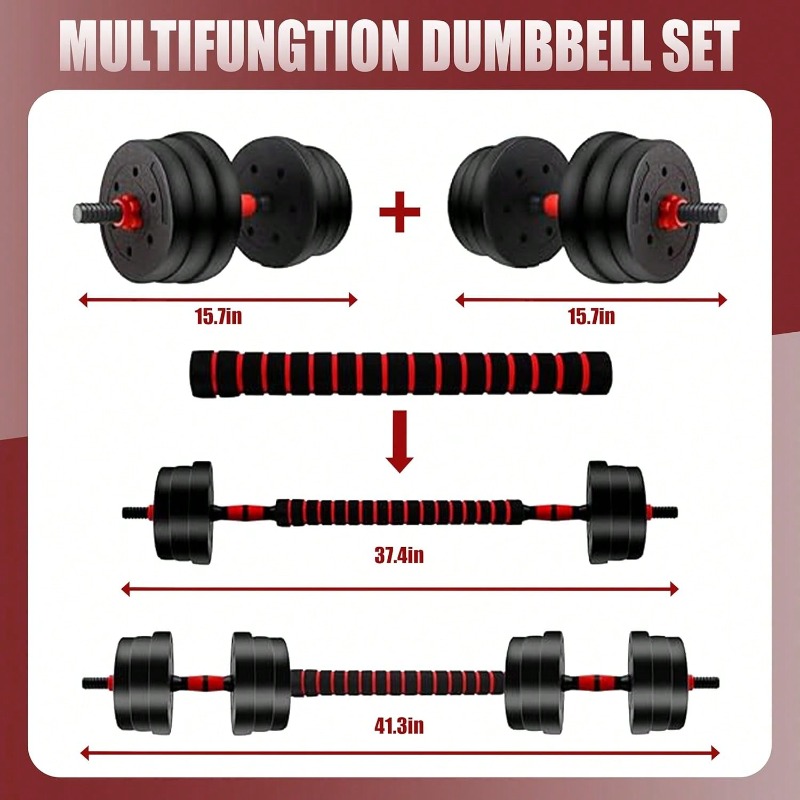 Adjustable Dumbbell Set,44lbs  - Home Gym Used review and price
