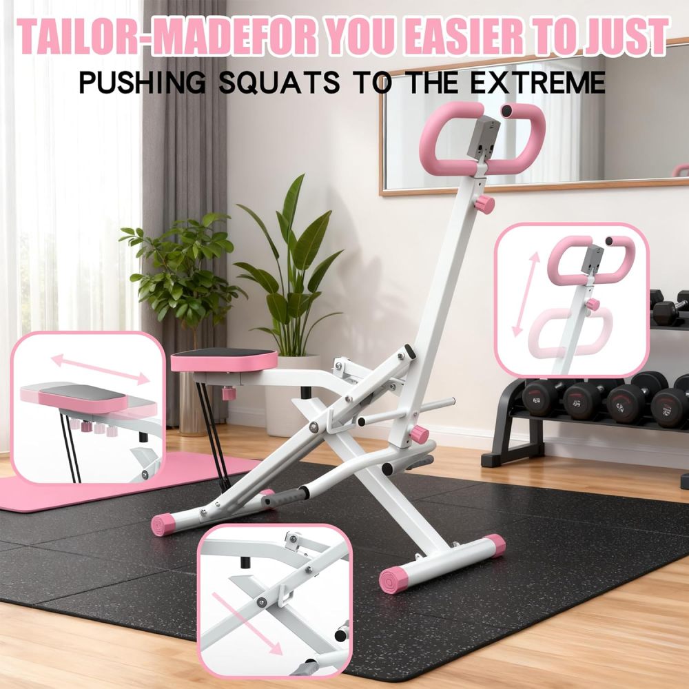 Ye Foldable Squat Machine for  - Home Gym Hip Thrust Machine review and price