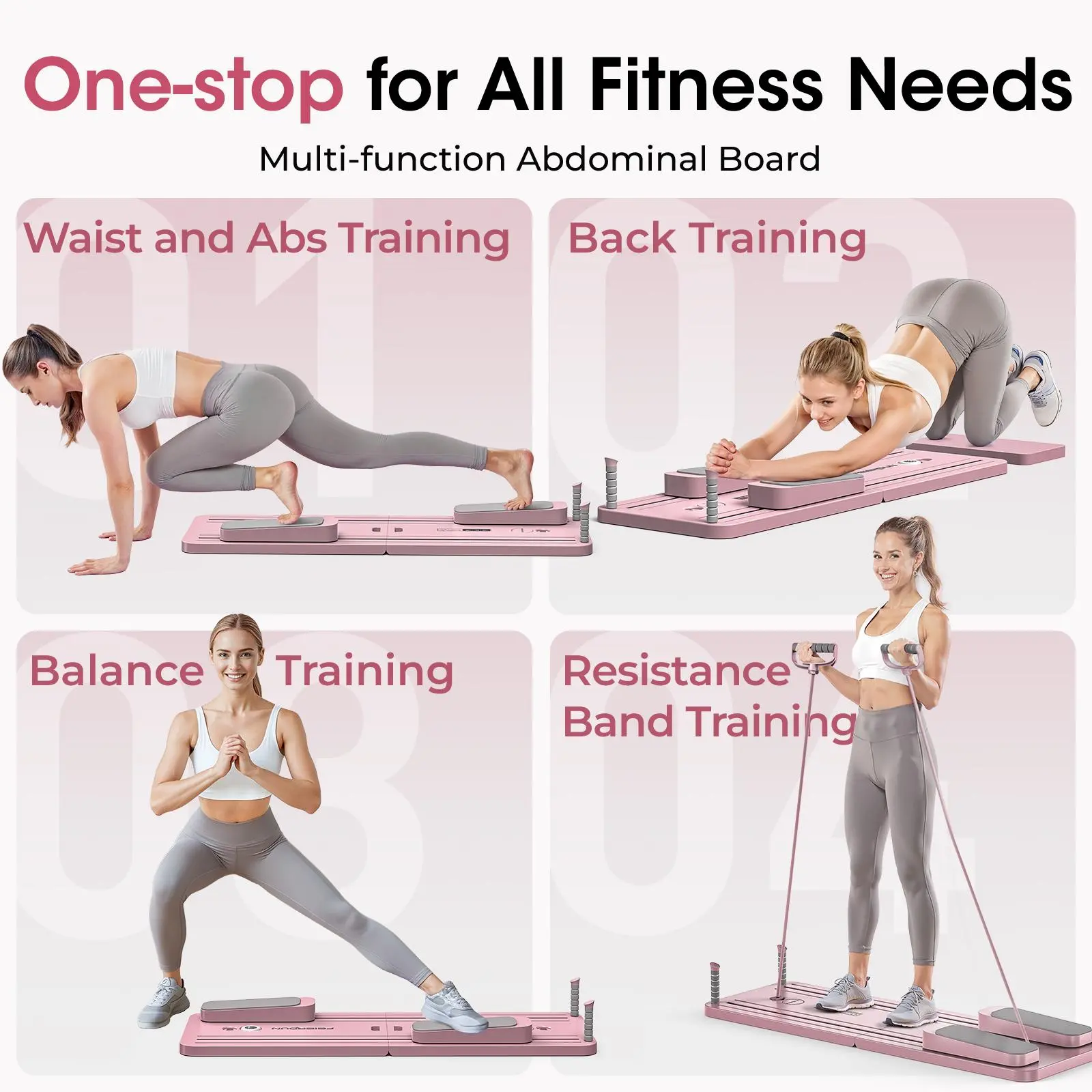 Foldable Pilates Board Multifu - Home Gym Machine review and price