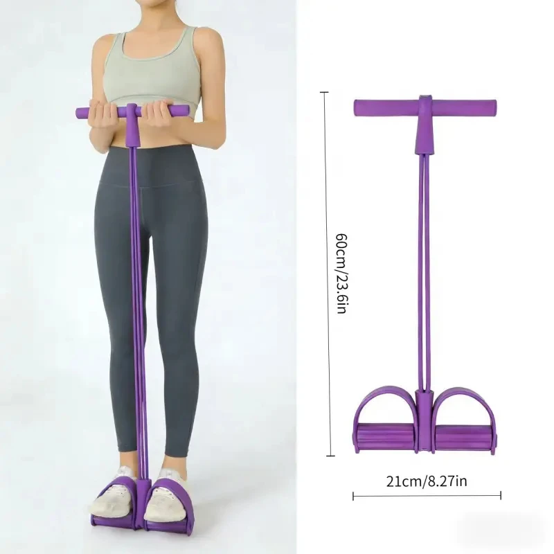 4 Resistance Elastic Pull Rope - Home Gym Used review and price