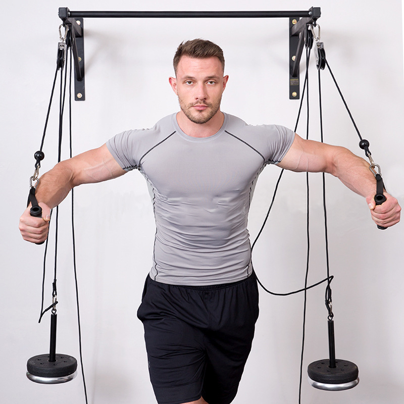 Wall Mounted DIY Fitness Pulle - Home Gym Diy Pulley System review and price