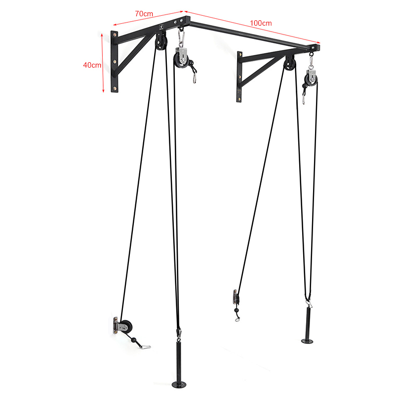 Wall Mounted DIY Fitness Pulle - Home Gym Diy Pulley System review and price