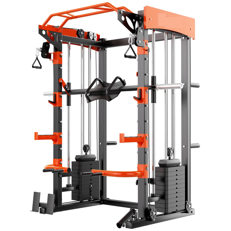 6-in-1 Smith Machine with Cabl - Home Gym With Smith Machine review and price