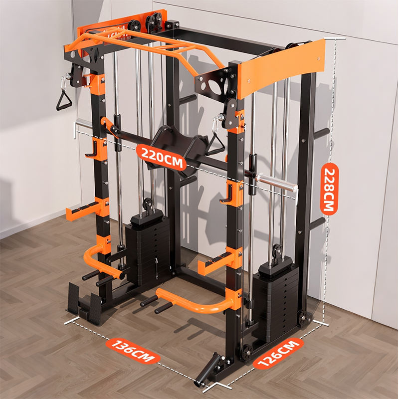 6-in-1 Smith Machine with Cabl - Home Gym With Smith Machine review and price