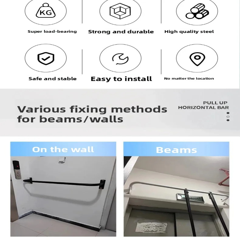 Wall & Door Mounted Pull Up Ba - Home Gym Upper Body Workout review and price