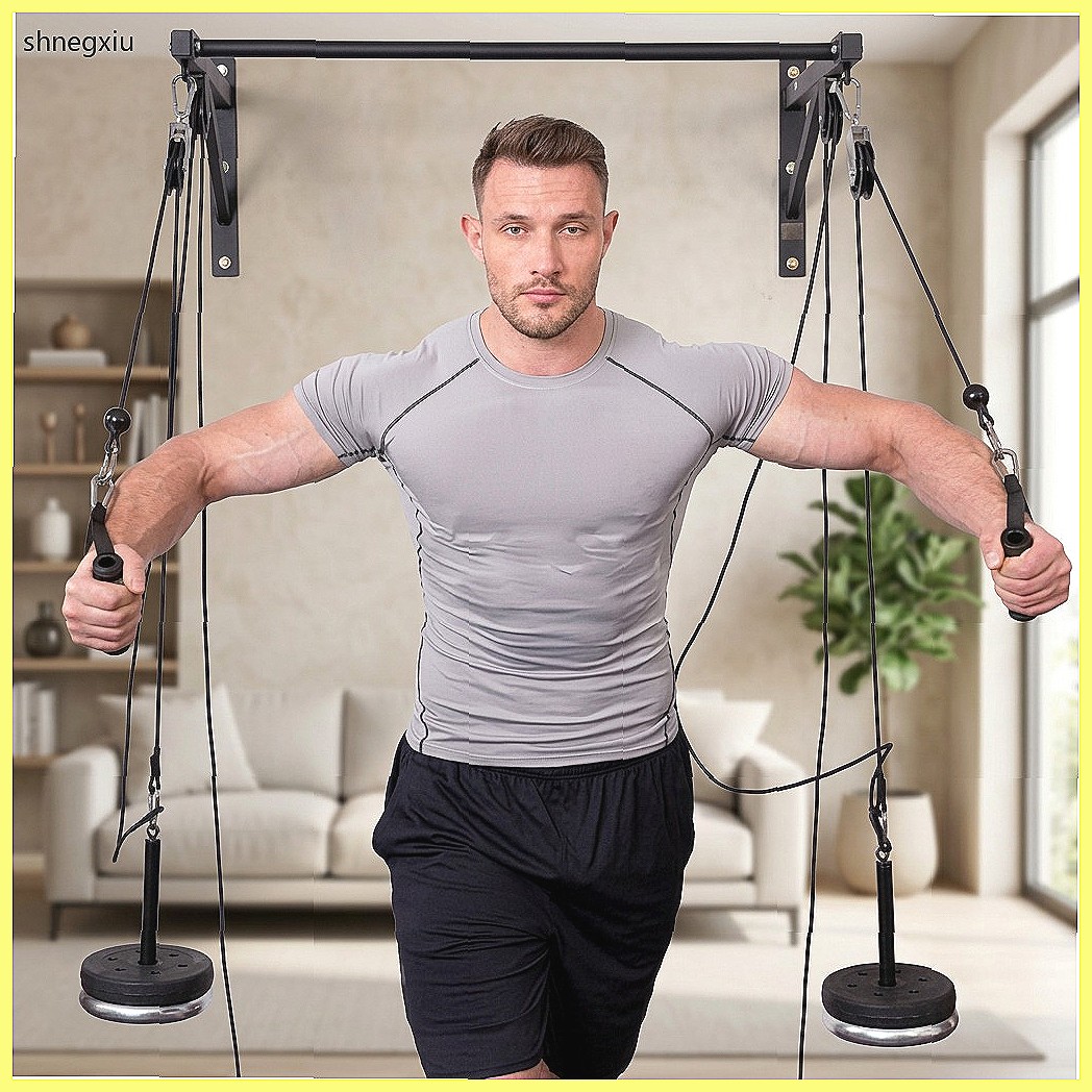 Wall Mounted DIY Fitness Pulle - Home Gym Diy Pulley System review and price