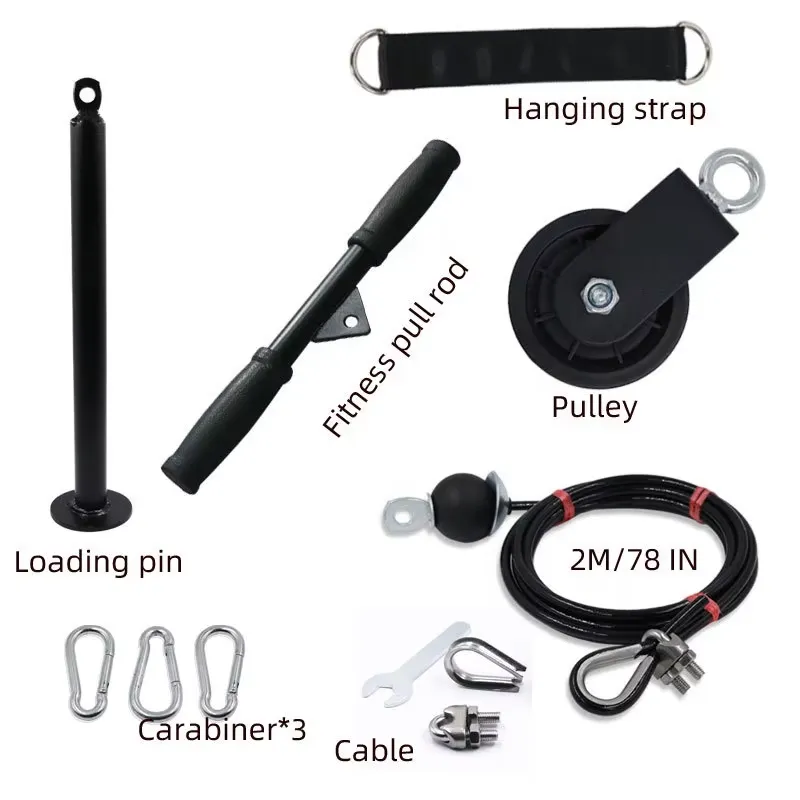 DIY Multi‑Functional Pulley Sy - Home Gym Diy Pulley System review and price