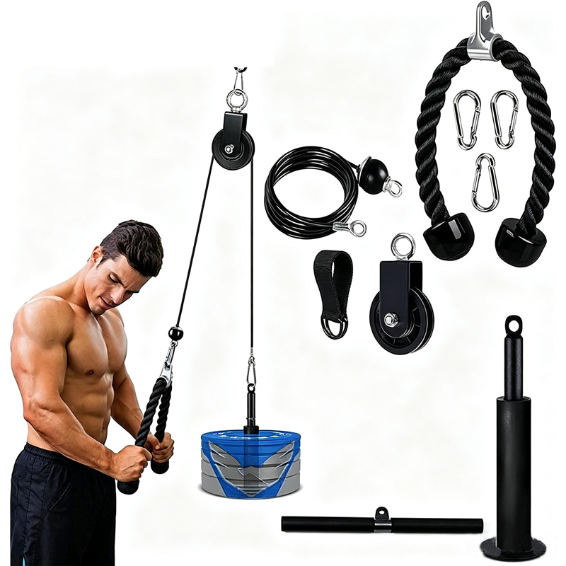 DIY Home Gym Complete Kit, Sil - Home Gym Diy Pulley System review and price