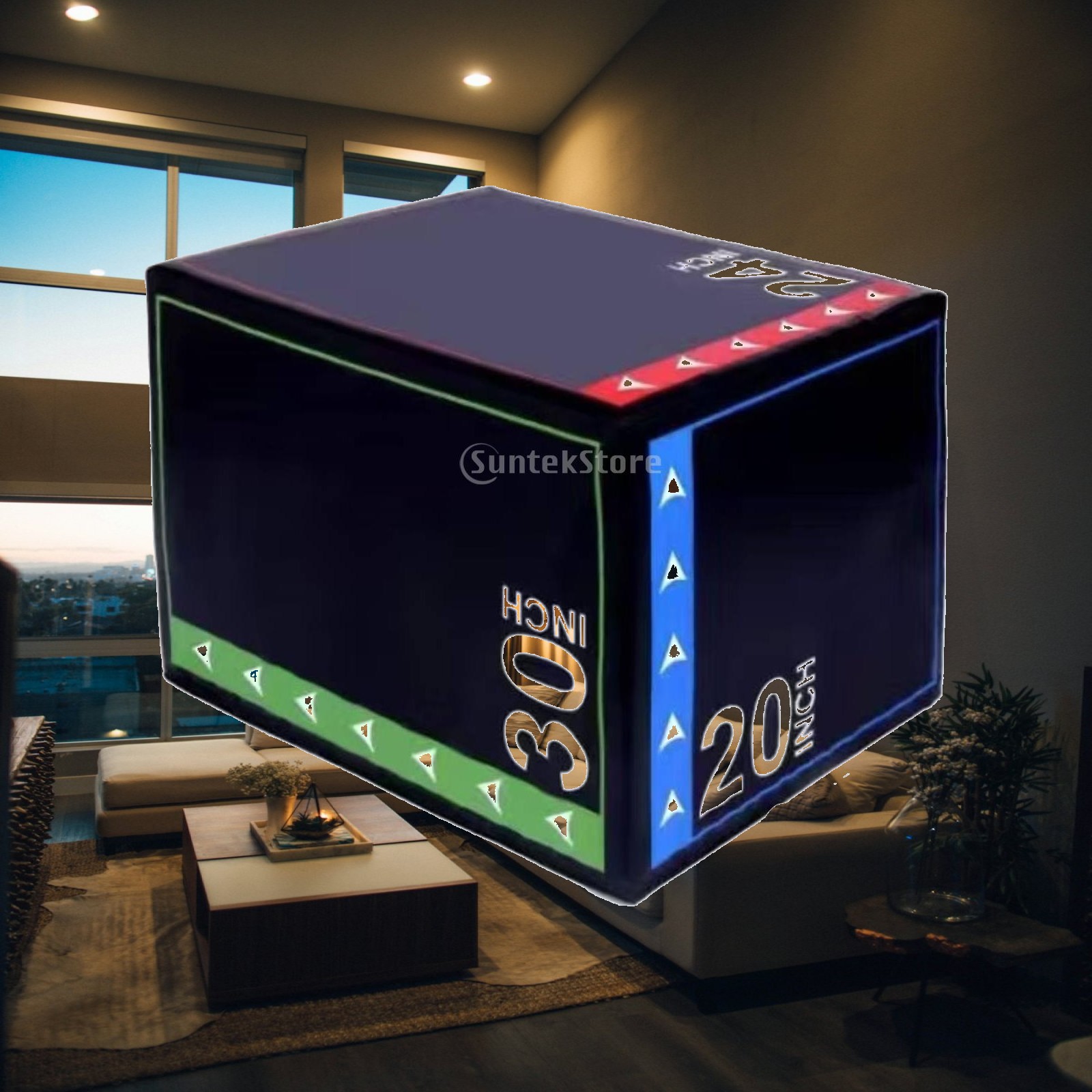 Soft Plyo Jump Box Shock-Absor - Home Gym Studio review and price