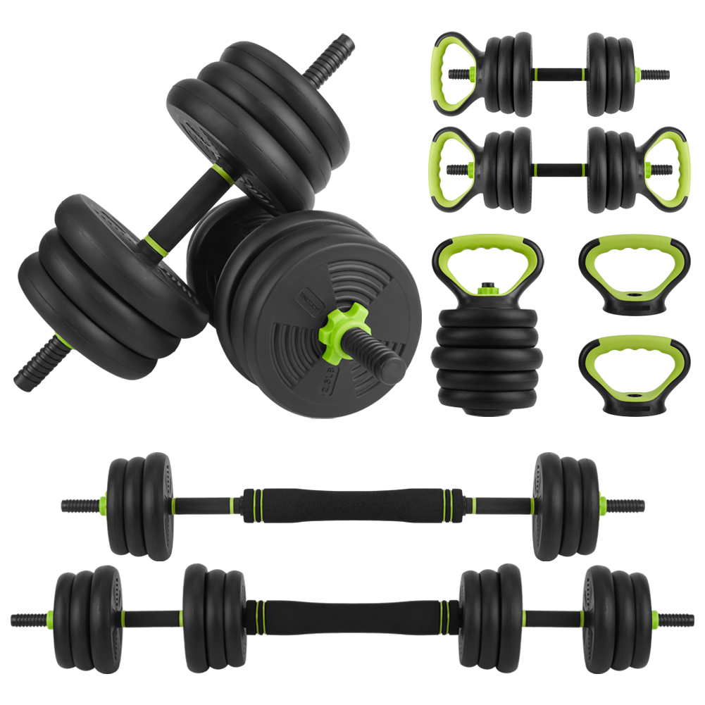 4 in 1 Adjustable Dumbbell Set - Home Gym Used review and price