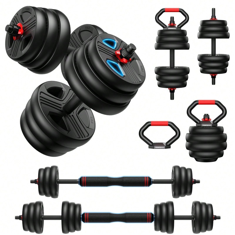 Adjustable Dumbbell Set,45/55/ - Home Gym Used review and price