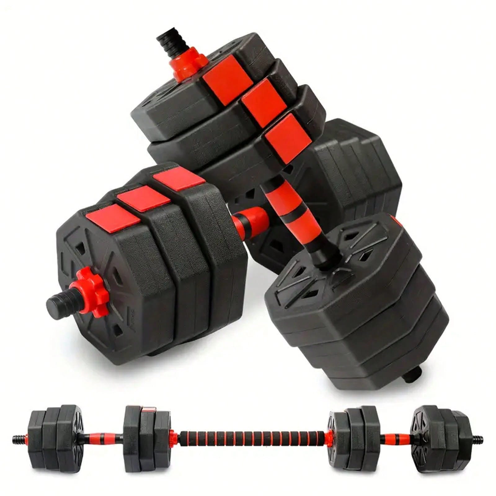 44lbs Free Weight Set With Con - Home Gym Used review and price