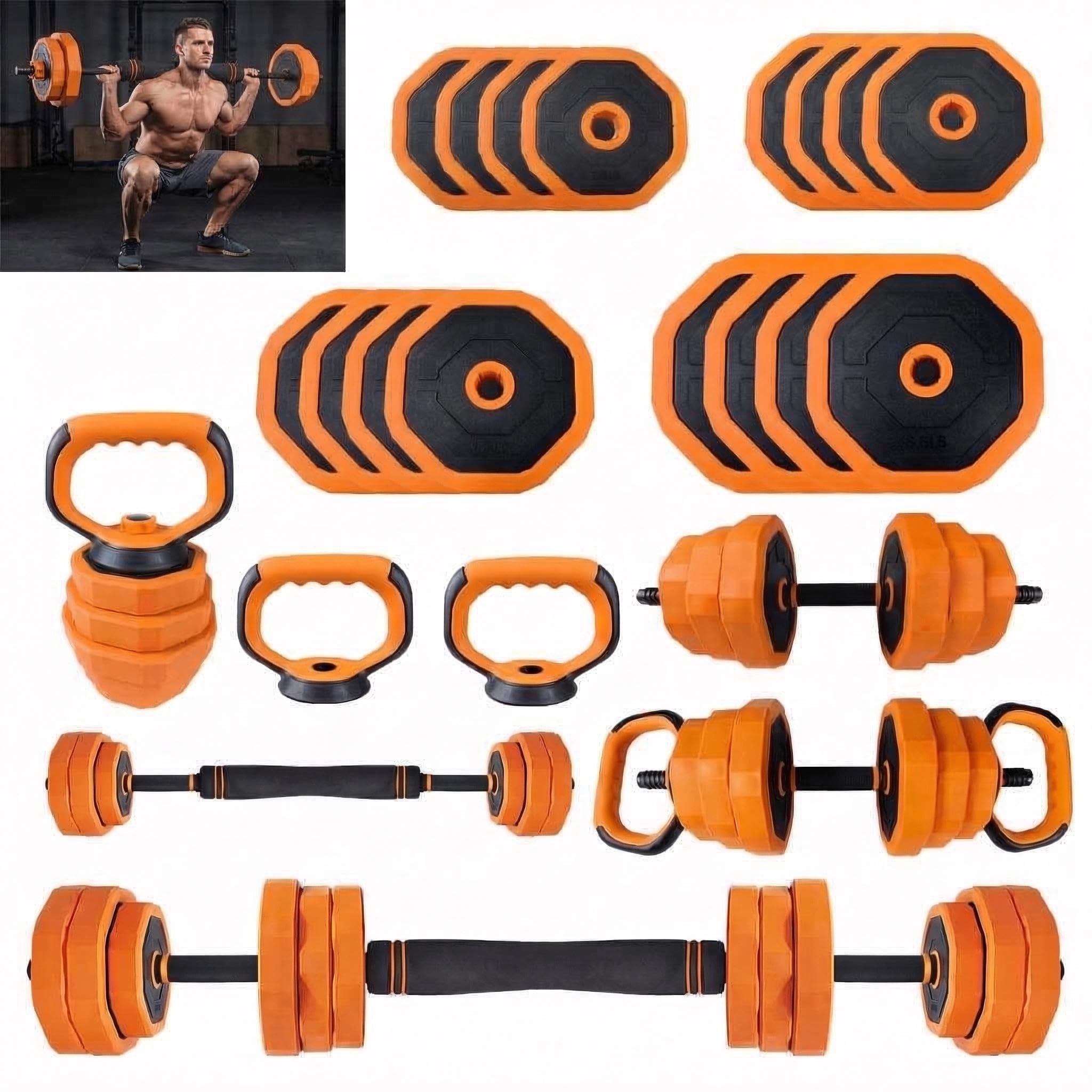 Adjustable Dumbbells, 44lbs Fr - Home Gym Used review and price