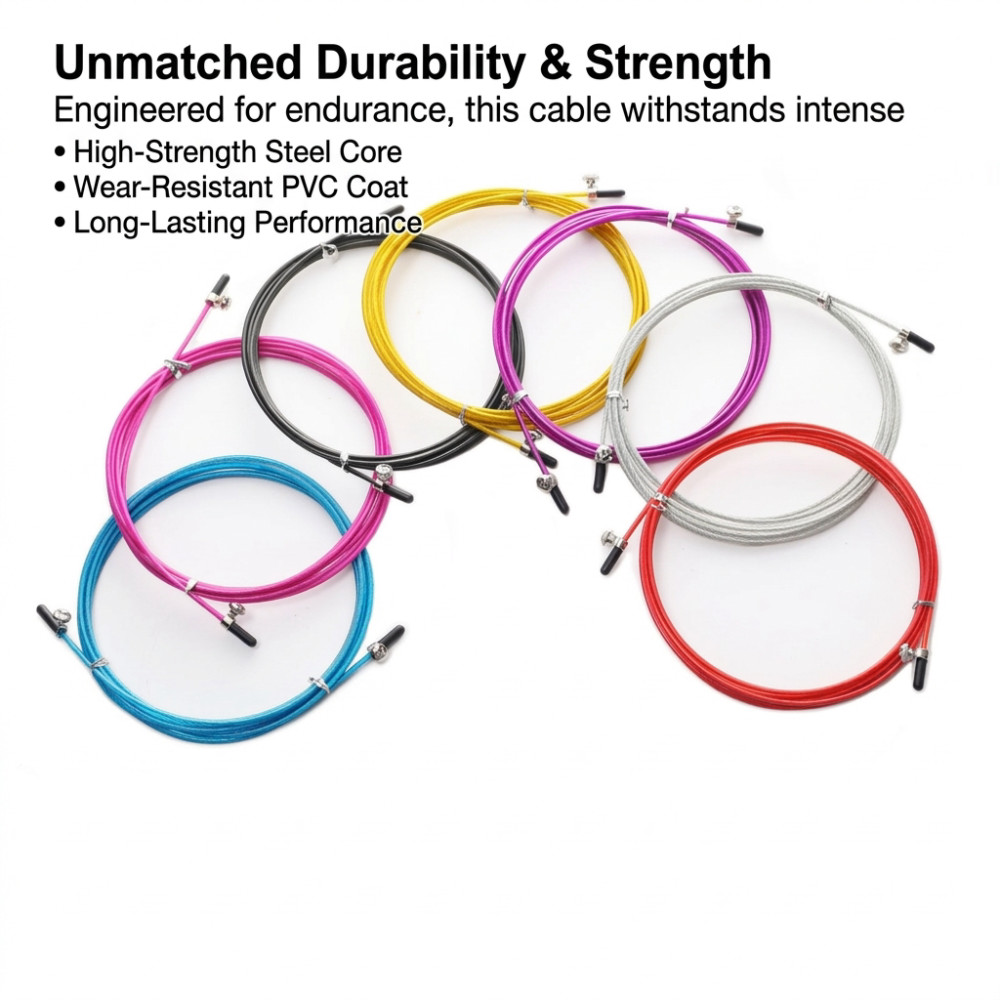 Steel Cable for Jumping Ropes  - Speed Parachute Sprint review and price
