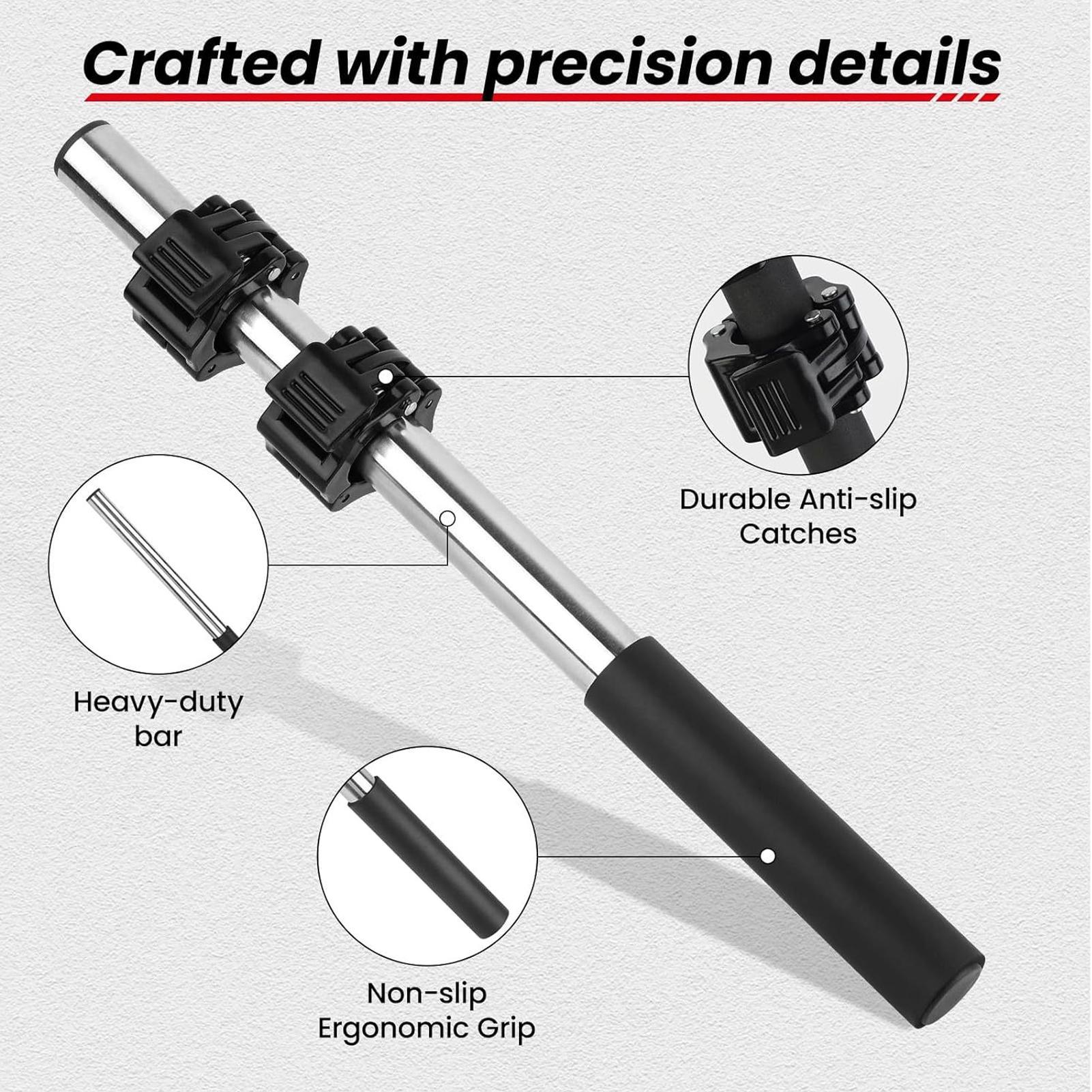 Dumbbell Handles Wrist Bar Wor - Home Gym Daily Routine review and price
